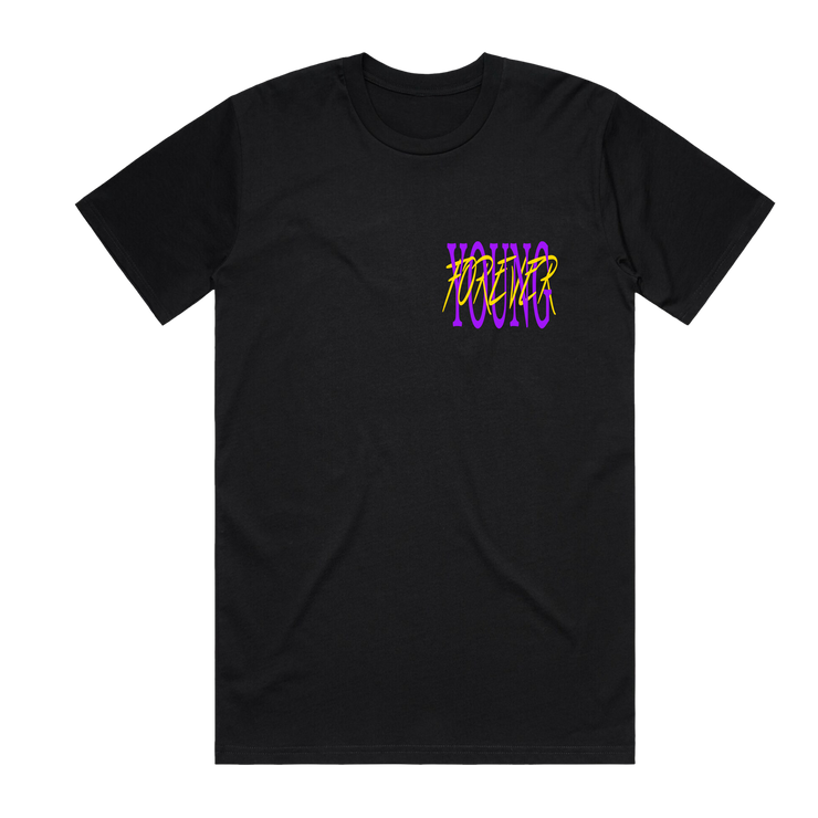 Young Forever Fountain of Youth Tee Black